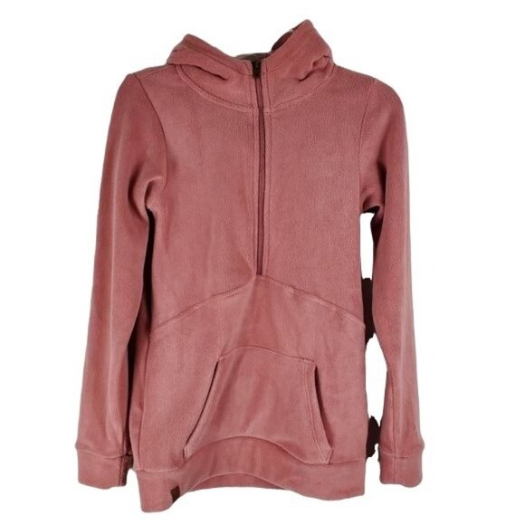 Ampersand half zip Cozy cutie raspberry pink girls size XL  new! - Picture 2 of 9